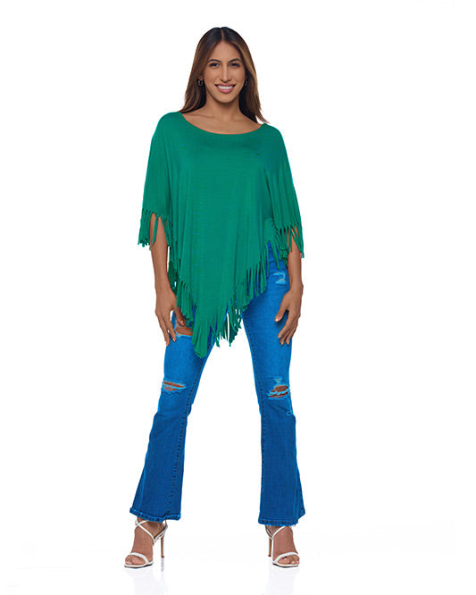 SOLID V-POINT TUNIC