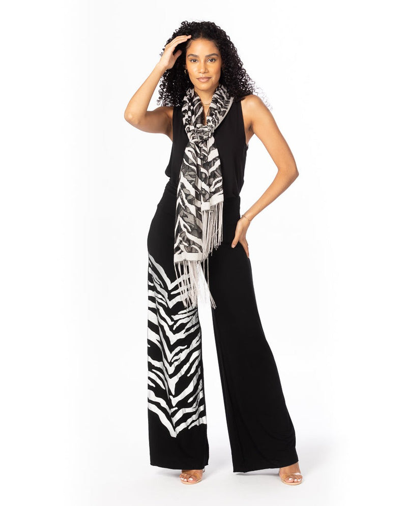 Conjunto de 2 piezas de pantalón y bufanda de 7 posiciones Tiger