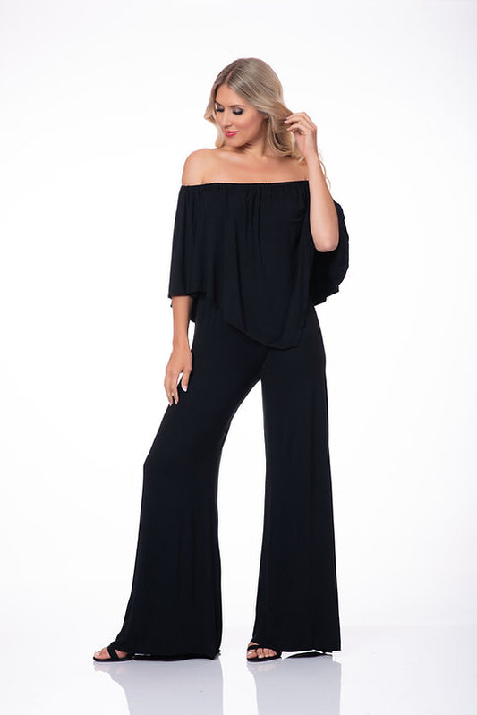 SOLID 3-WAY JUMPSUITS