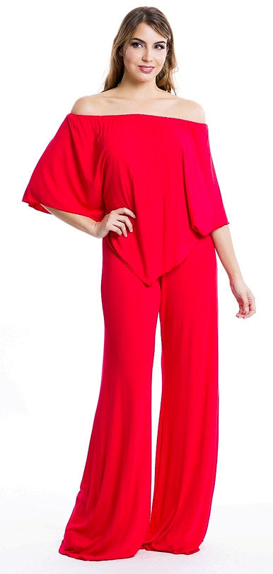 SOLID 3-WAY JUMPSUITS