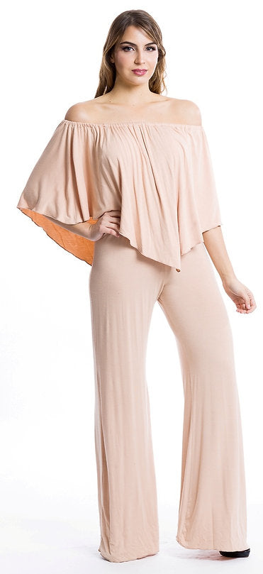 SOLID 3-WAY JUMPSUITS