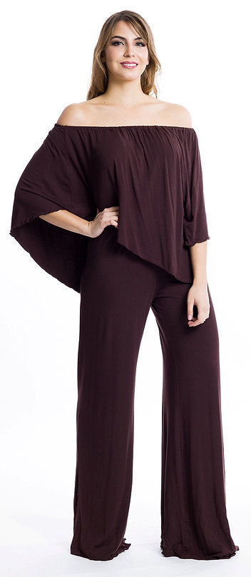 SOLID 3-WAY JUMPSUITS