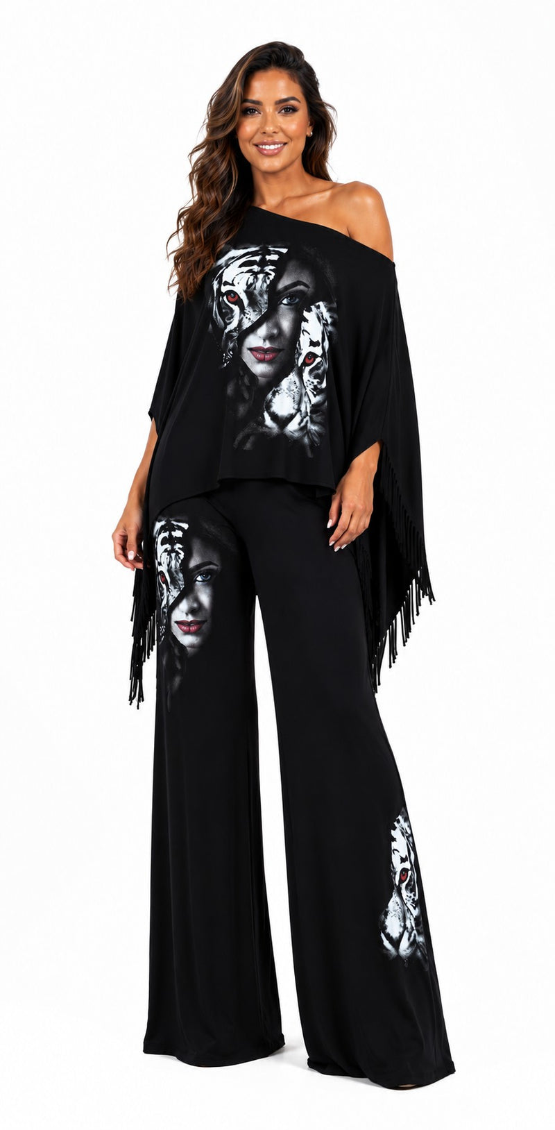KOKOMO UNLIMITED QUEEN FRINGED SCARF