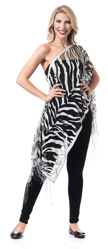 KOKOMO UNLIMITED TIGER 7-WAY SCARF