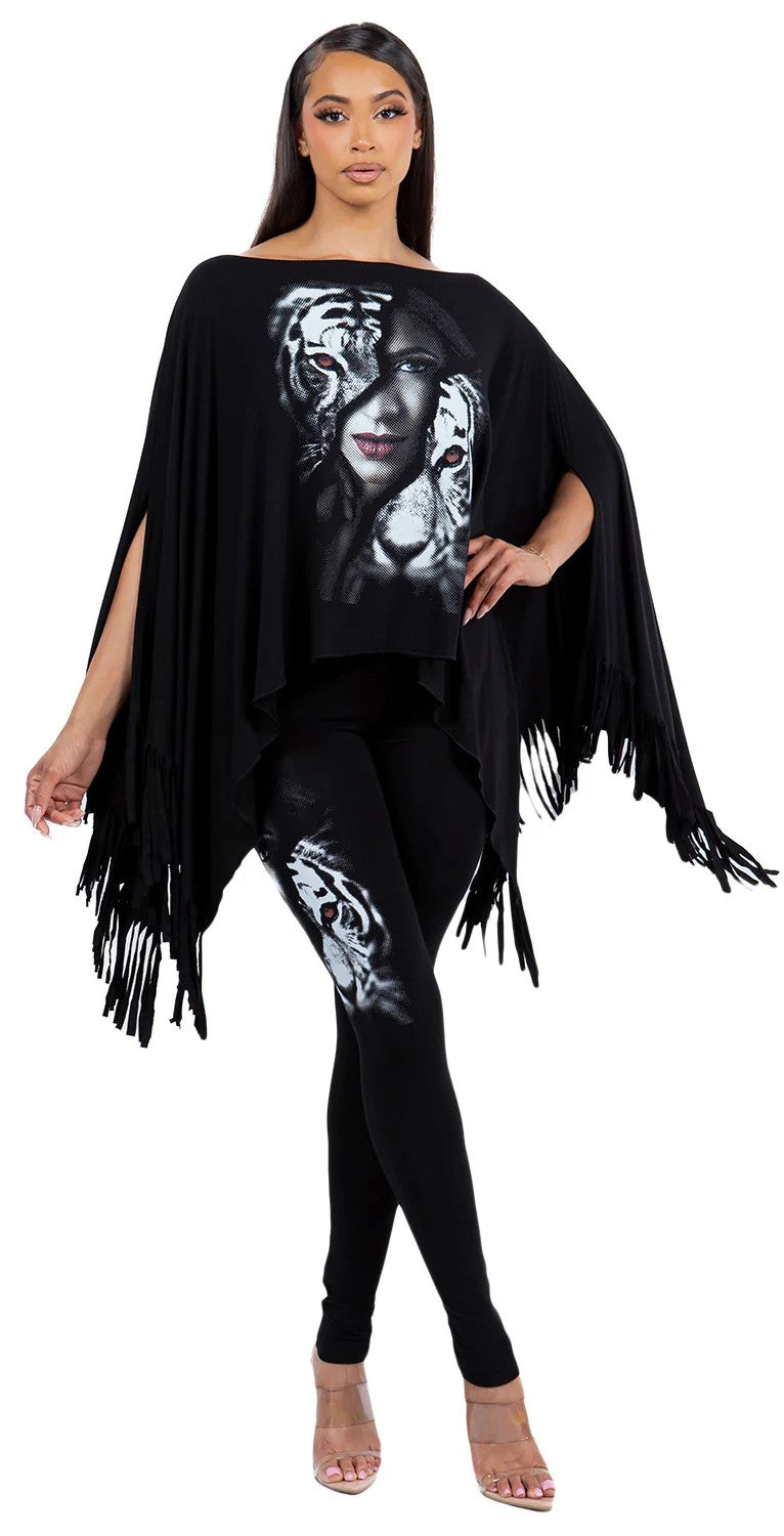 KOKOMO UNLIMITED QUEEN FRINGED SCARF