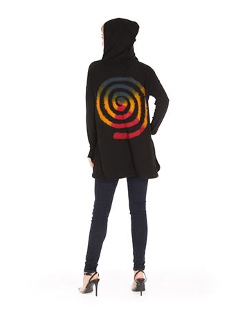 CHAQUETA MULTIESPIRALES TIE DYE