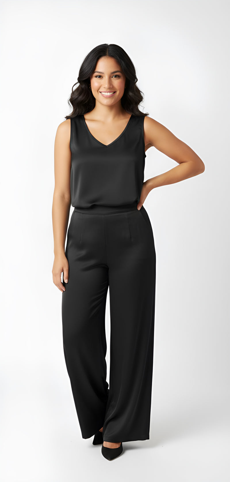 SATIN 2PC TANK-PANT