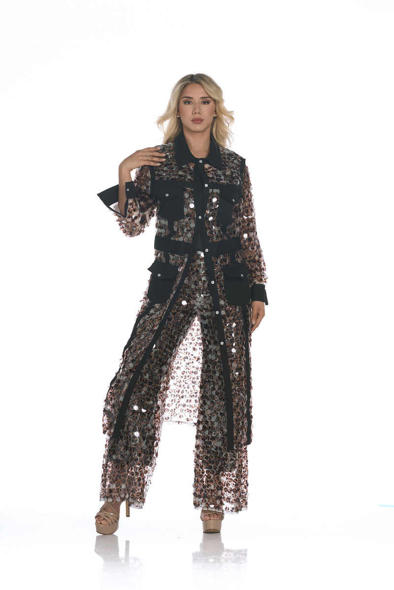 SAFARI CHEETAH DUSTER JACKET