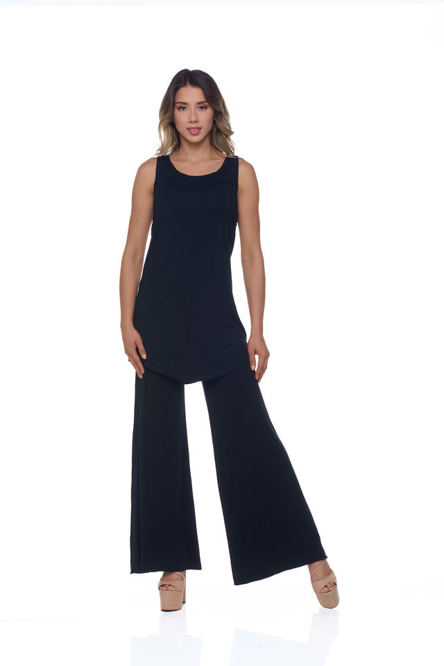 SOLID PALAZZO PANT