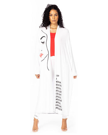 WOMAN DUSTER JACKET
