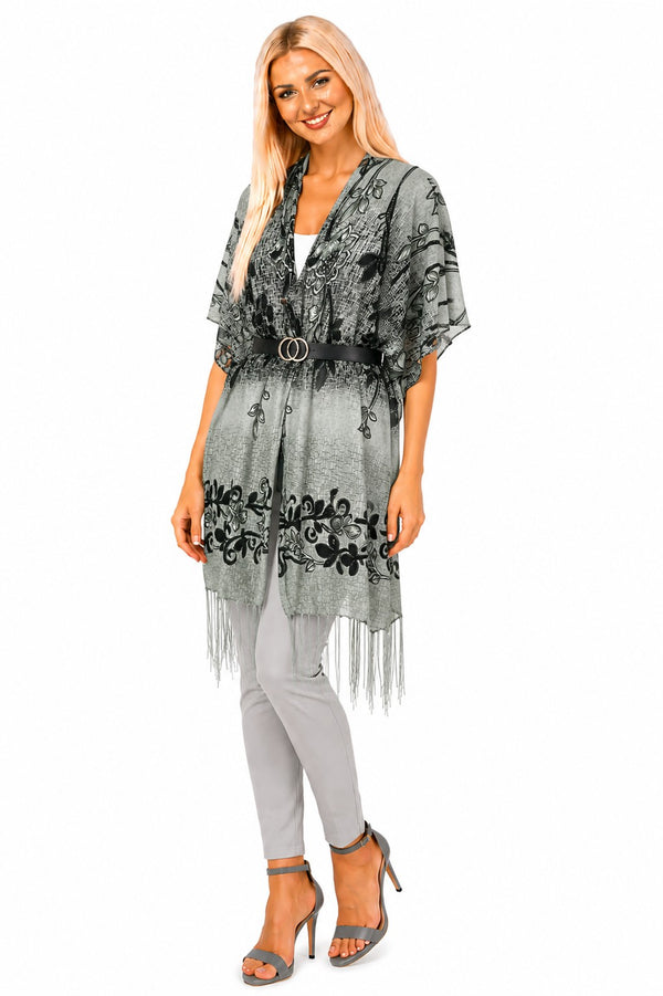 SCROLL FLOWER 7-WAY SCARF