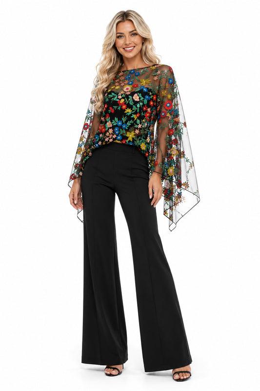 KOKOMO UNLIMITED 3D FLORAL BLISS 7-WAY SCARF