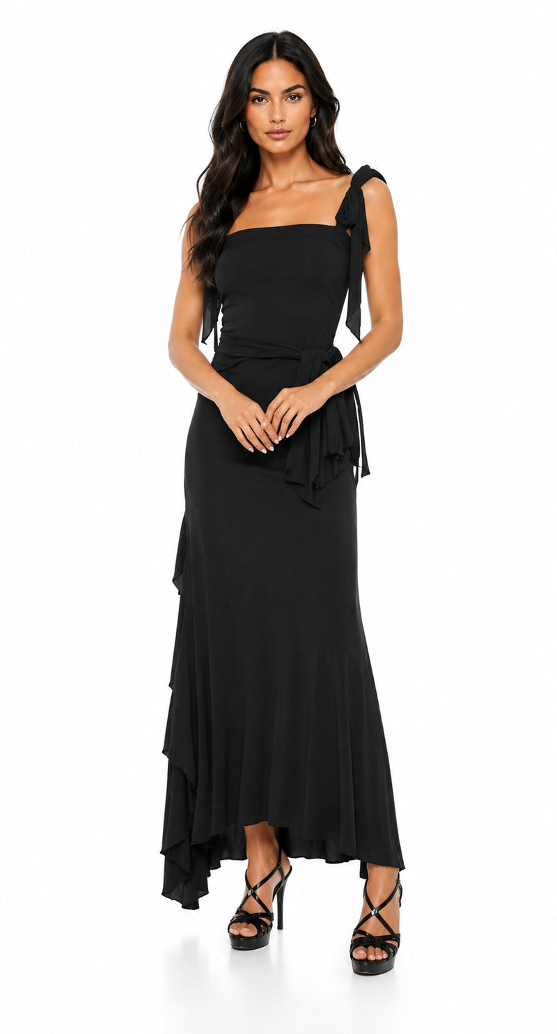 MULTI-WEAR 2PC TIE TOP-SKIRT/DRESS SET