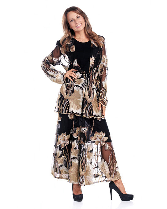 3D FANTASY PALAZZO SKIRT