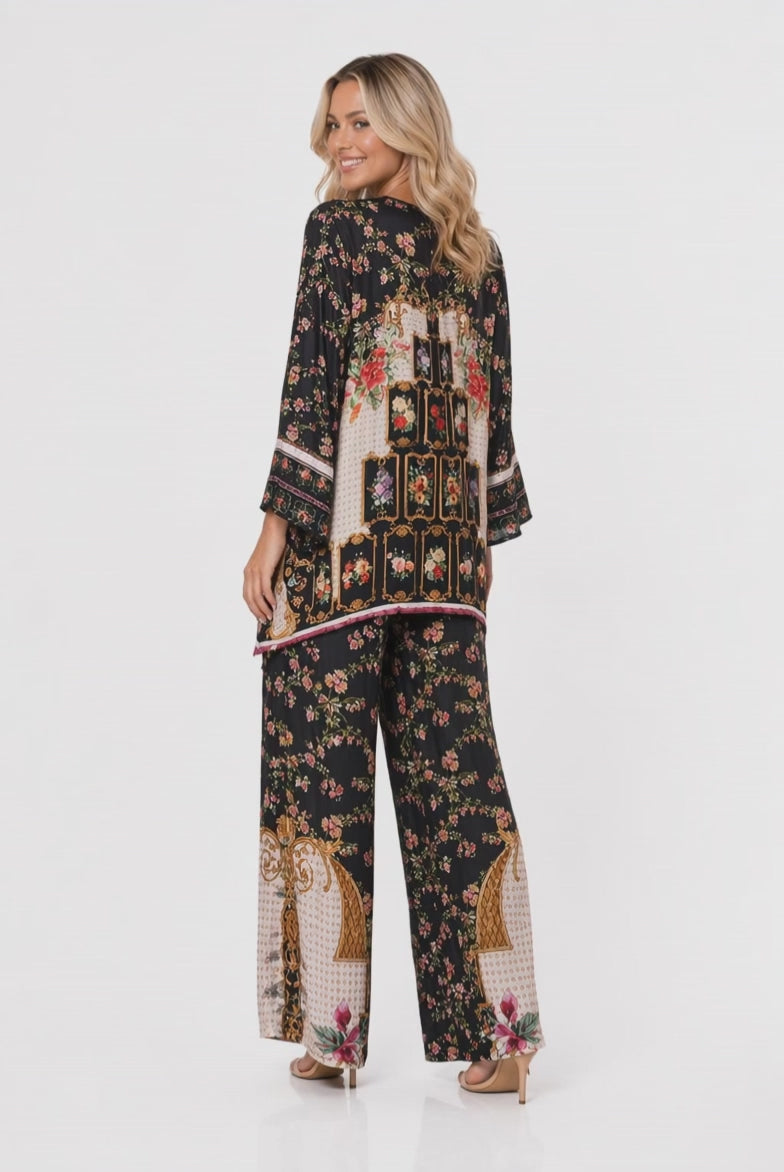 NOIR HANDKERCHIEF TOP