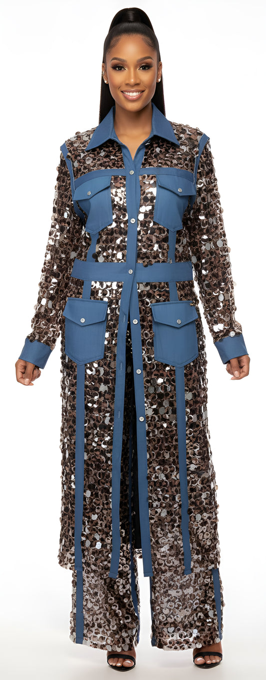 SAFARI CHEETAH DUSTER JACKET