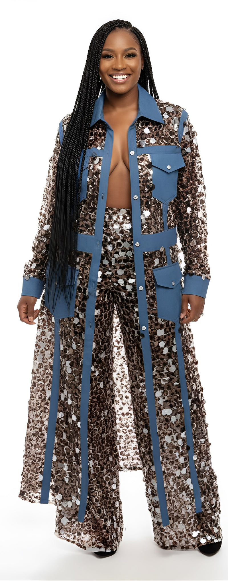 SAFARI CHEETAH DUSTER JACKET