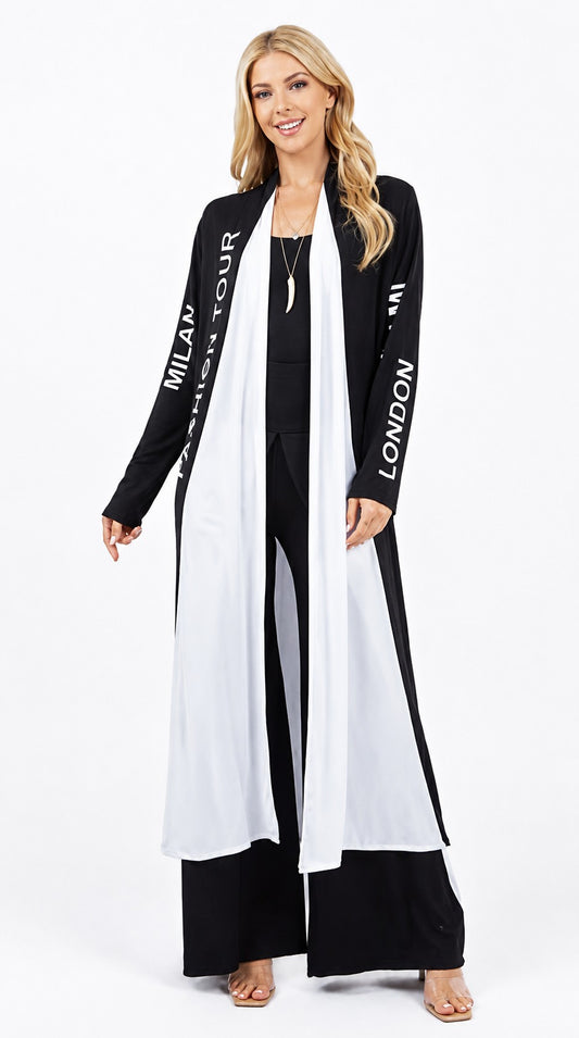 FASHION TOUR DUSTER JACKET