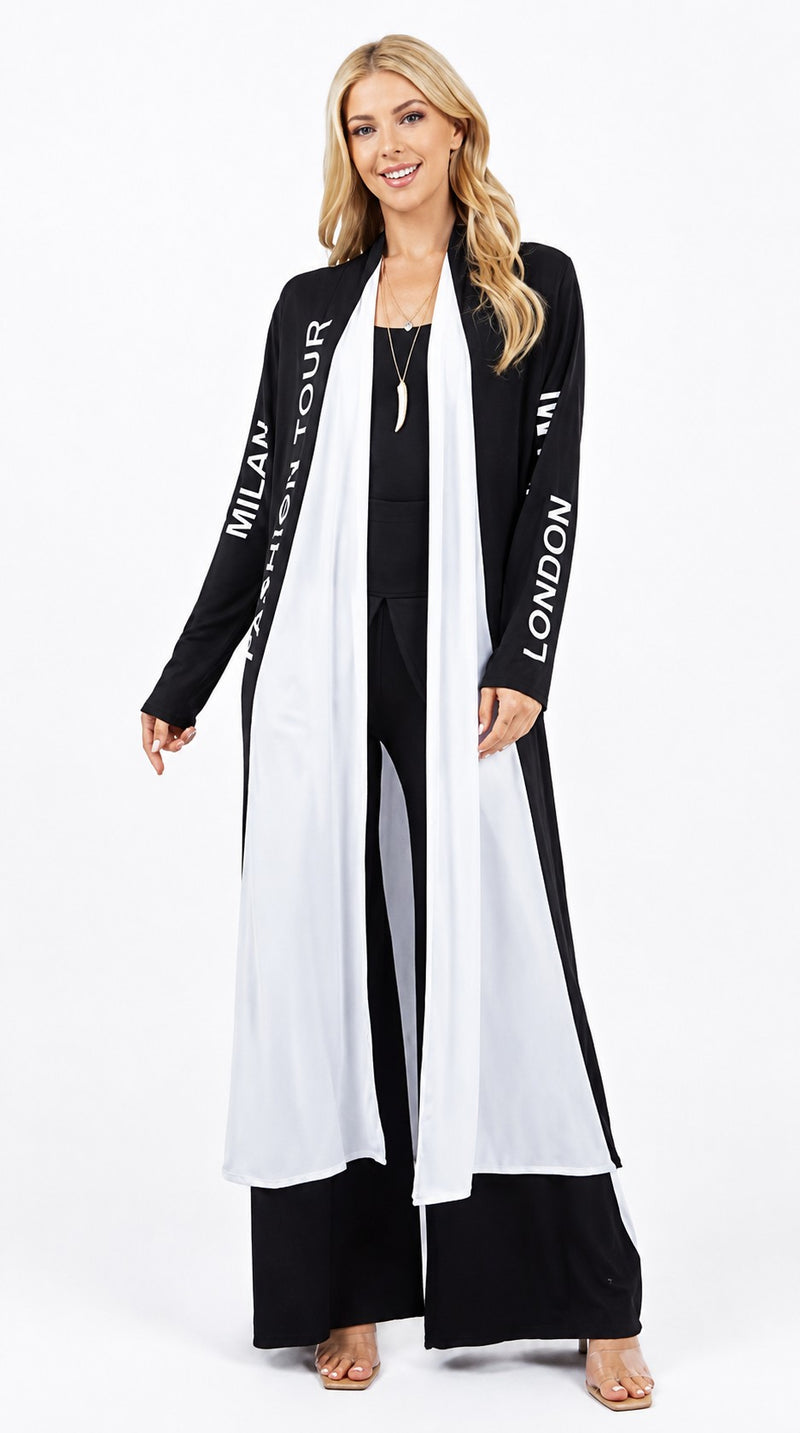 FASHION TOUR DUSTER JACKET