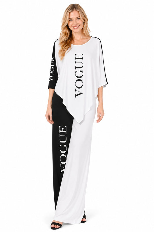 VOGUE V-POINT TUNIC TOP