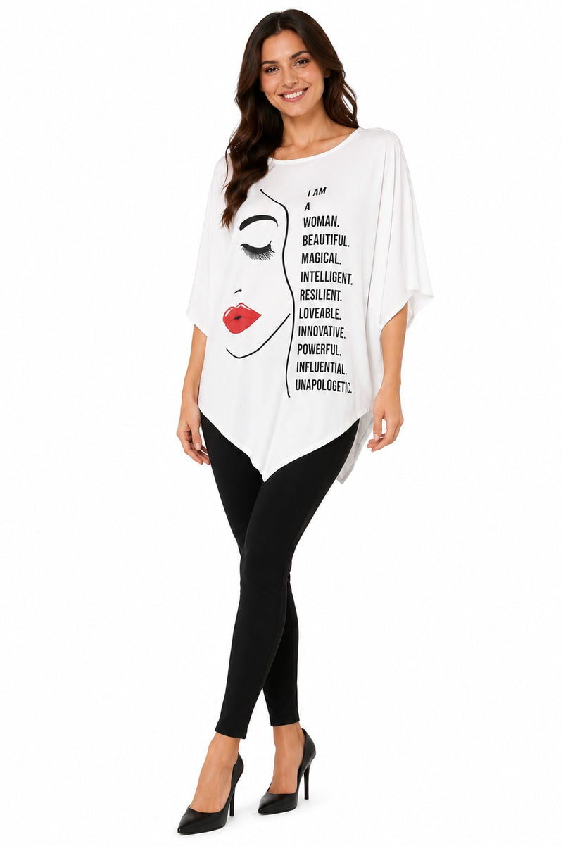 WOMAN V-POINT TUNIC