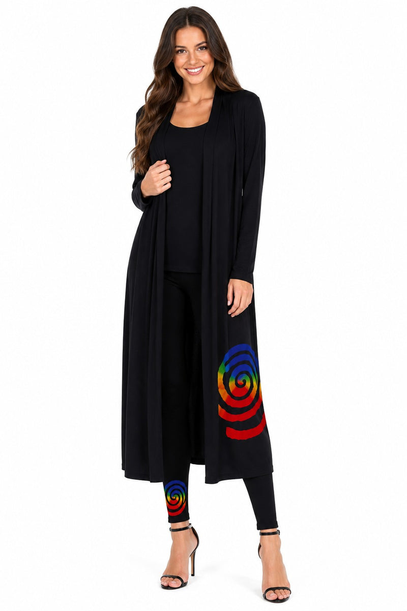 MULTI SPIRAL DUSTER JACKET