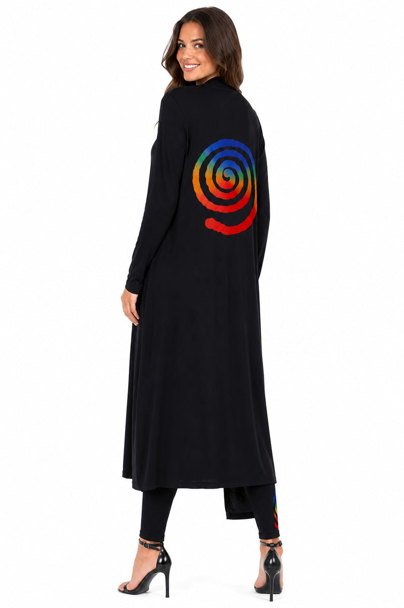 MULTI SPIRAL DUSTER JACKET