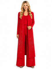 RHINESTONE SPLASH DUSTER JACKET