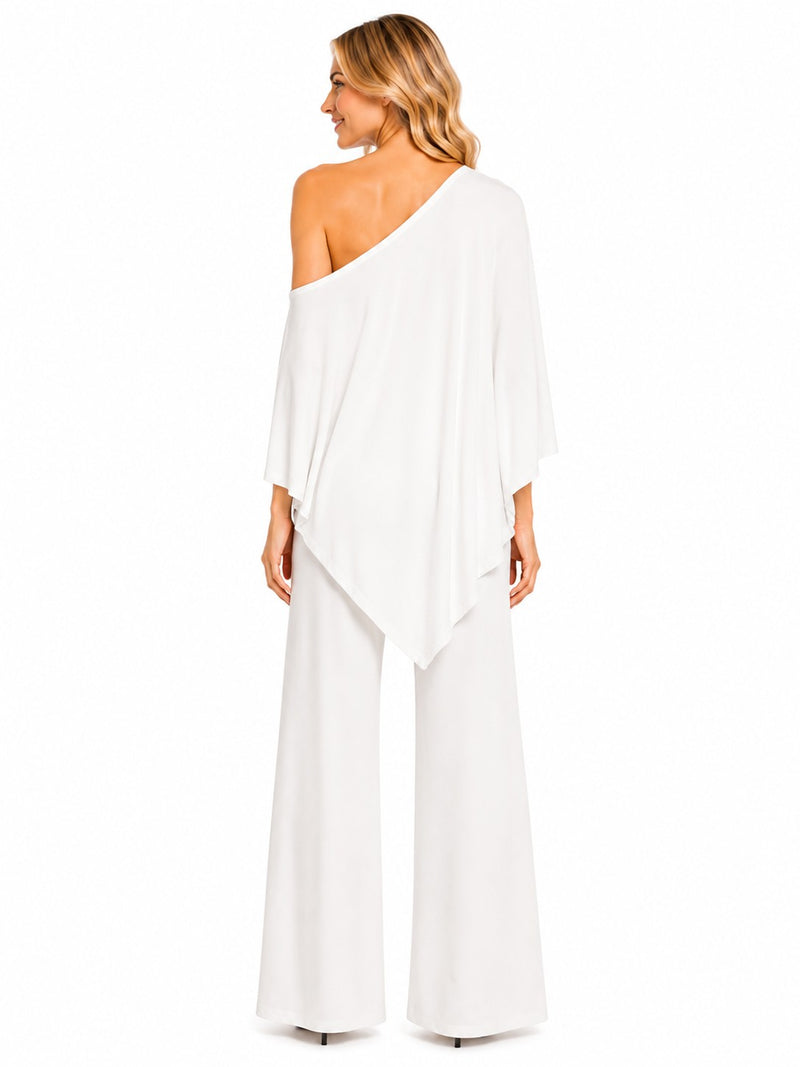 RHINESTONE  7-WAY SPLASH V-POINT TUNIC