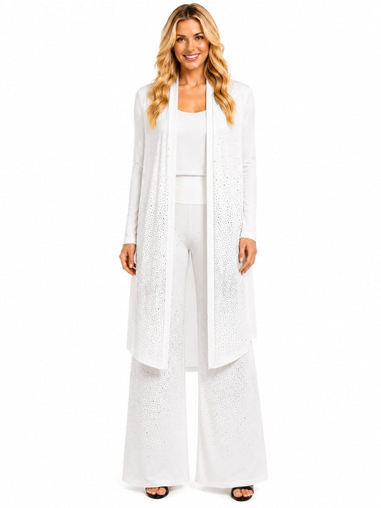 RHINESTONE SPLASH DUSTER JACKET