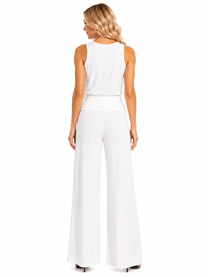 RHINESTONE SPLASH PALAZZO PANTS