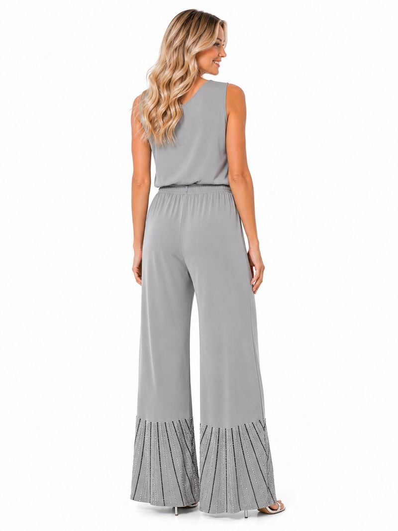 MESH RHINESTONE PANT