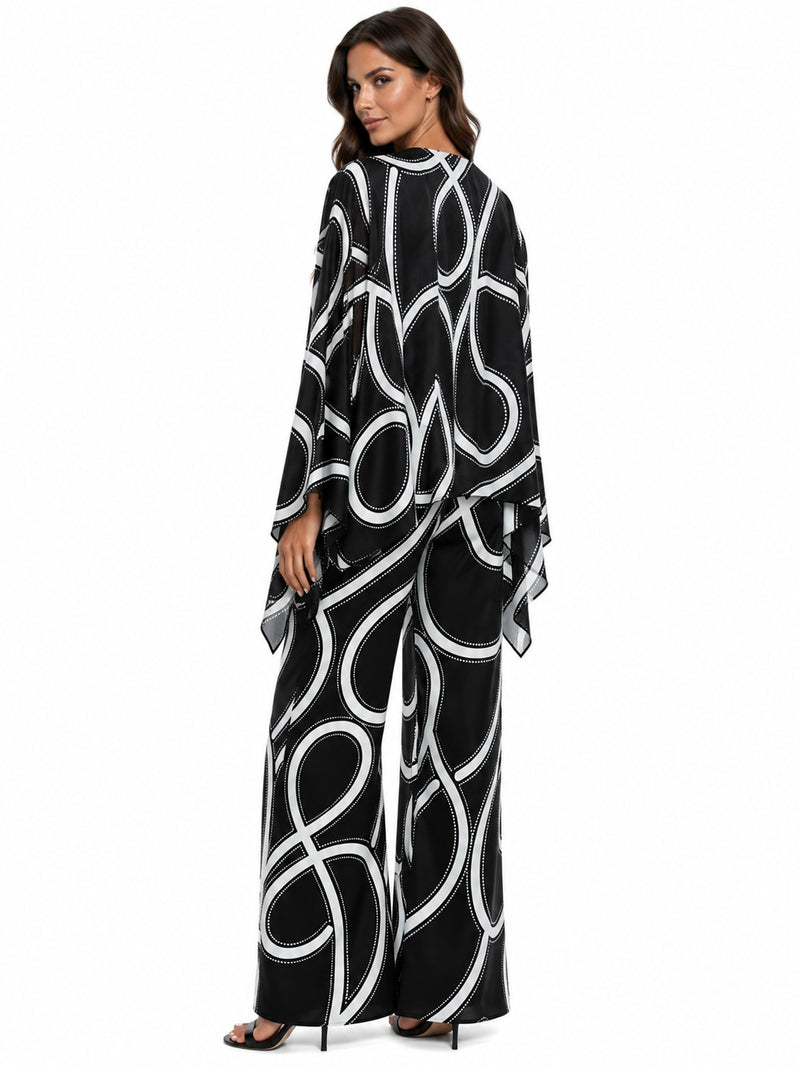 SYMMETRY PALAZZO PANTS