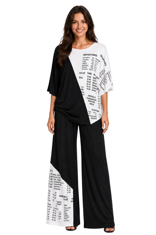 TRAVEL COLOR BLOCK PANT