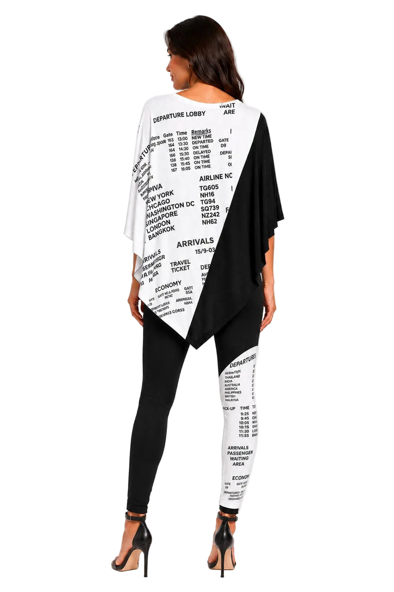 TRAVEL COLOR BLOCK LEGGINGS