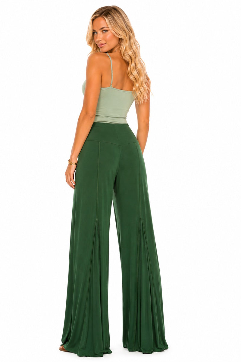 SEAMED PALAZZO PANT