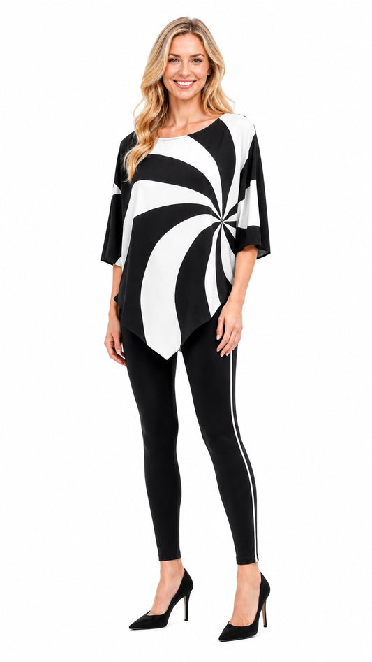 INFINITY2 V-POINT TUNIC TOP