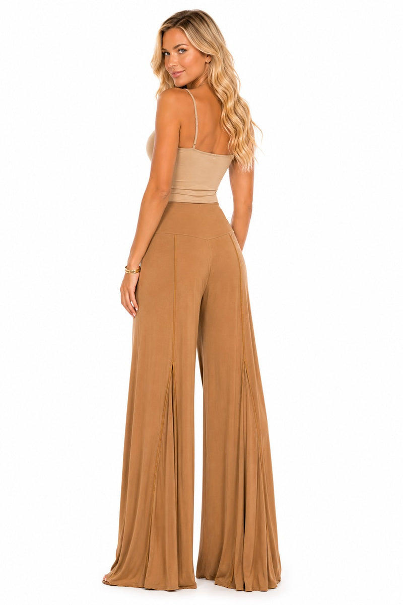 SEAMED PALAZZO PANT